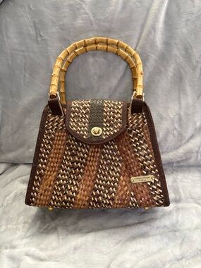 Natural Designs by Ethel - Handmade Bahamian Natural Woven Bag w/bonus wallet